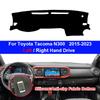 Silicone NON-Slip Car Dashboard Mat for Cars Anti-Slip Sunshade Cover UV Protection Accessories For Toyota Tacoma N300 2015-2026