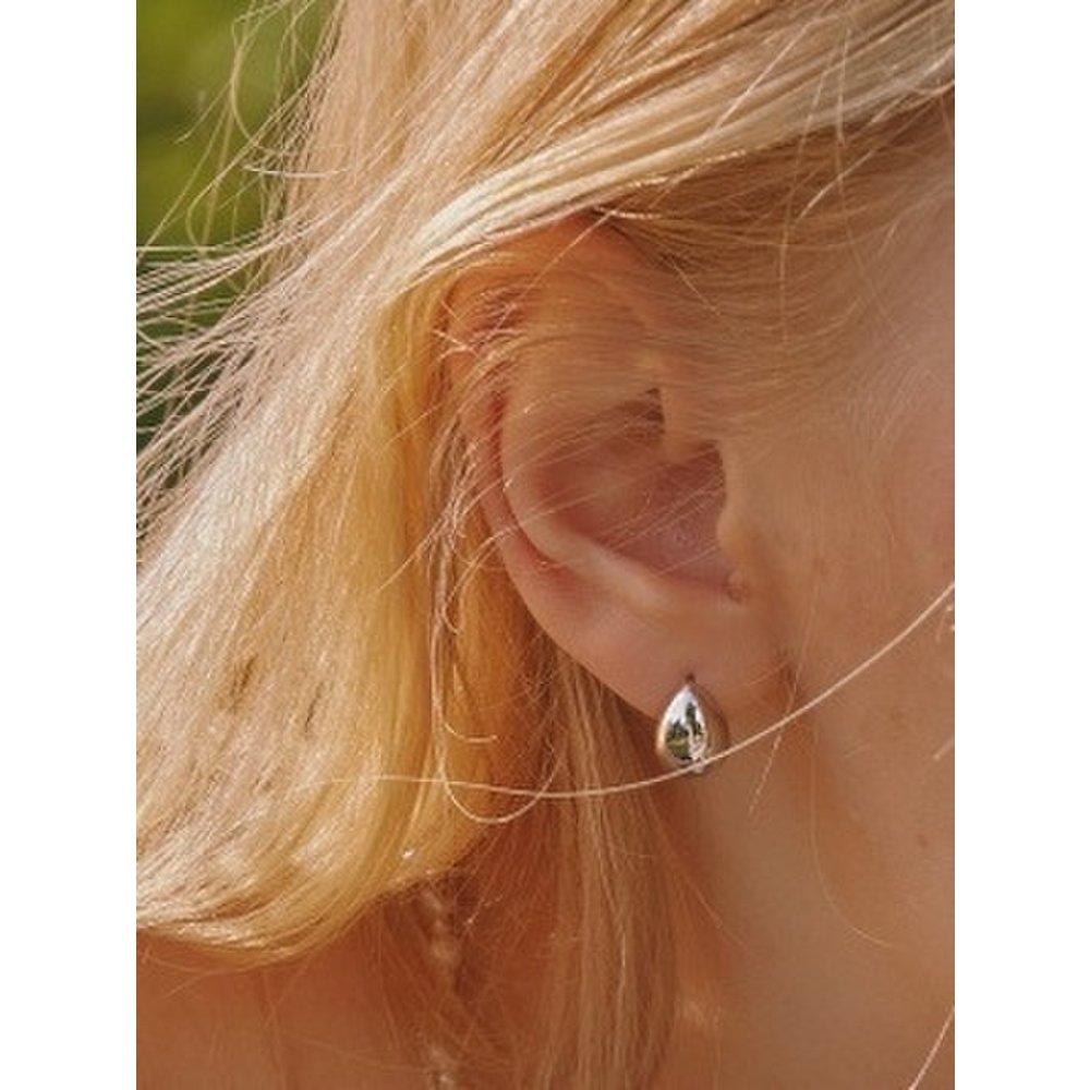 [Silver925]Water Drop Post Earring