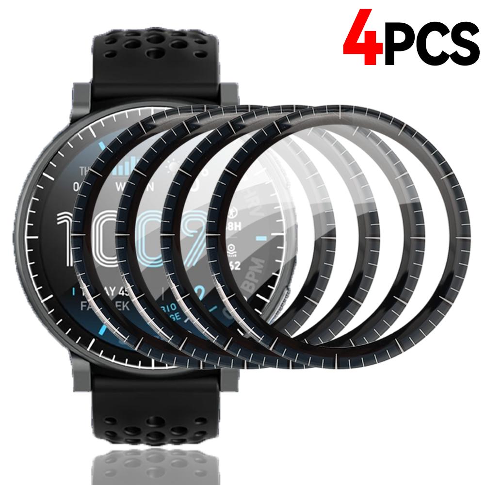1-5pcs Flexible PMMA Composite Film for Amazfit Active Max 3D Curved Screen Protector Ultra-HD Full Coverage Protective Films