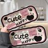 Plastic Puppy Glasses Case Visible Transparent Sunglasses Storage Box Cartoon Animals Portable Glasses Protective Case Gifts