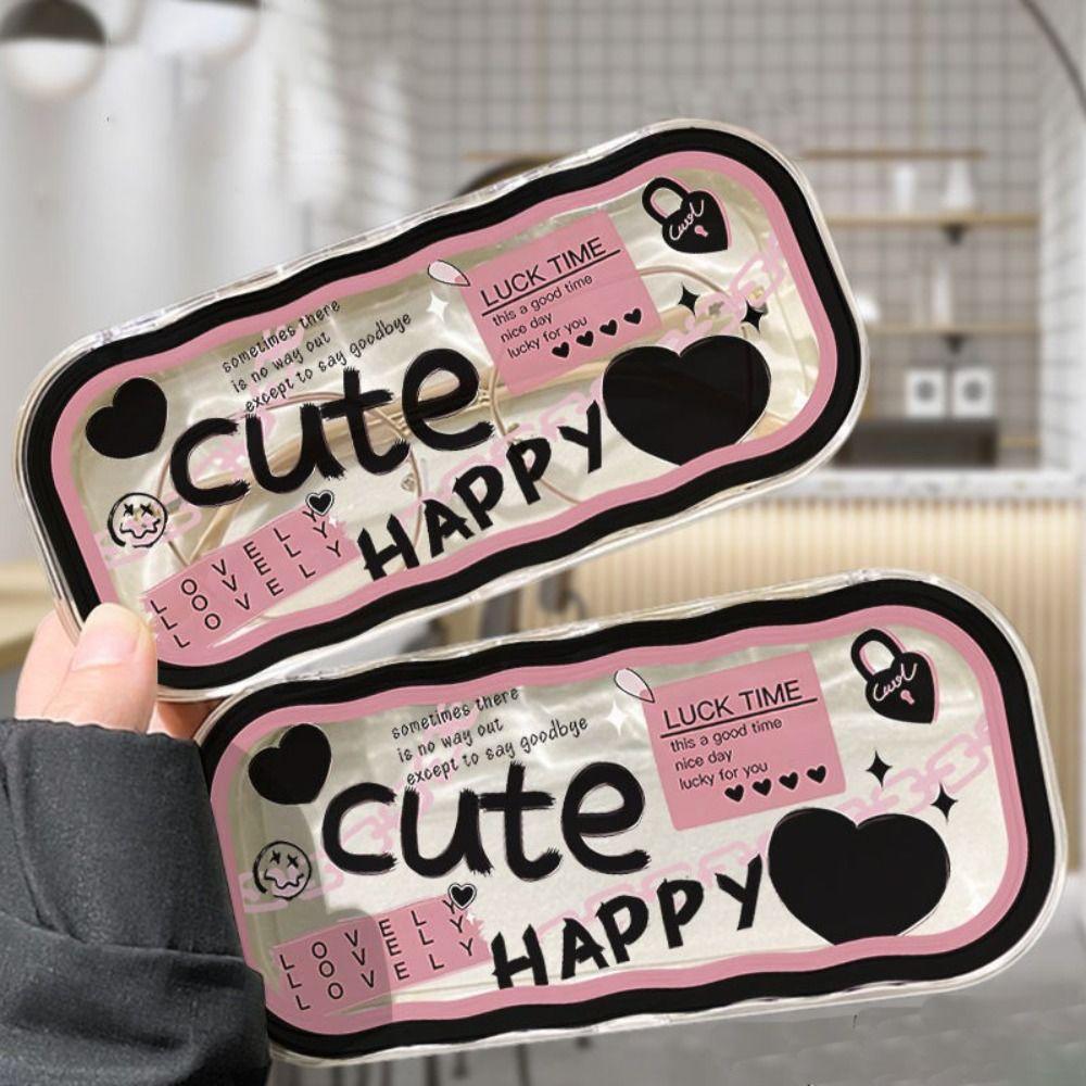 Plastic Puppy Glasses Case Visible Transparent Sunglasses Storage Box Cartoon Animals Portable Glasses Protective Case Gifts