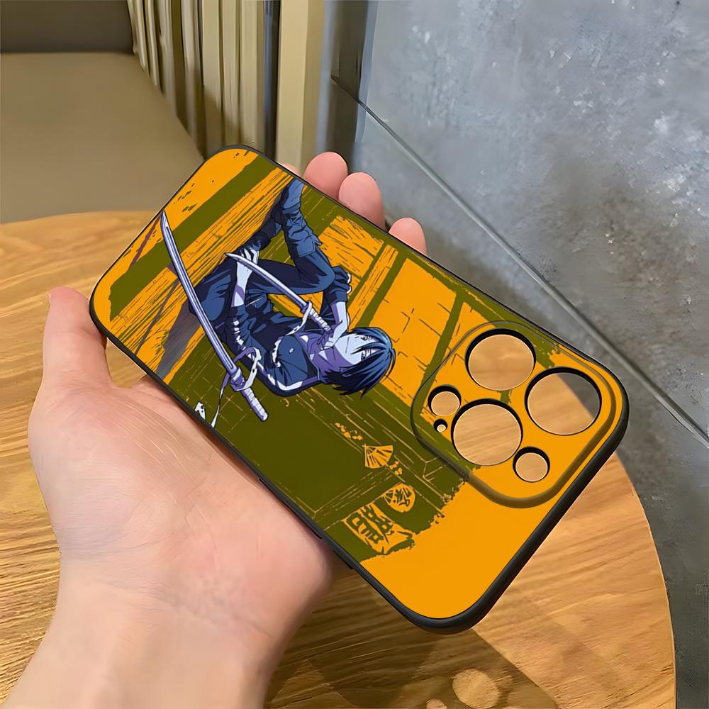 Anime N-Noragami Phone Case For IPhone 17 Pro Max 15 Pro 16 14 Plus 12 13 Mini 11 Pro Shockproof Soft Cover