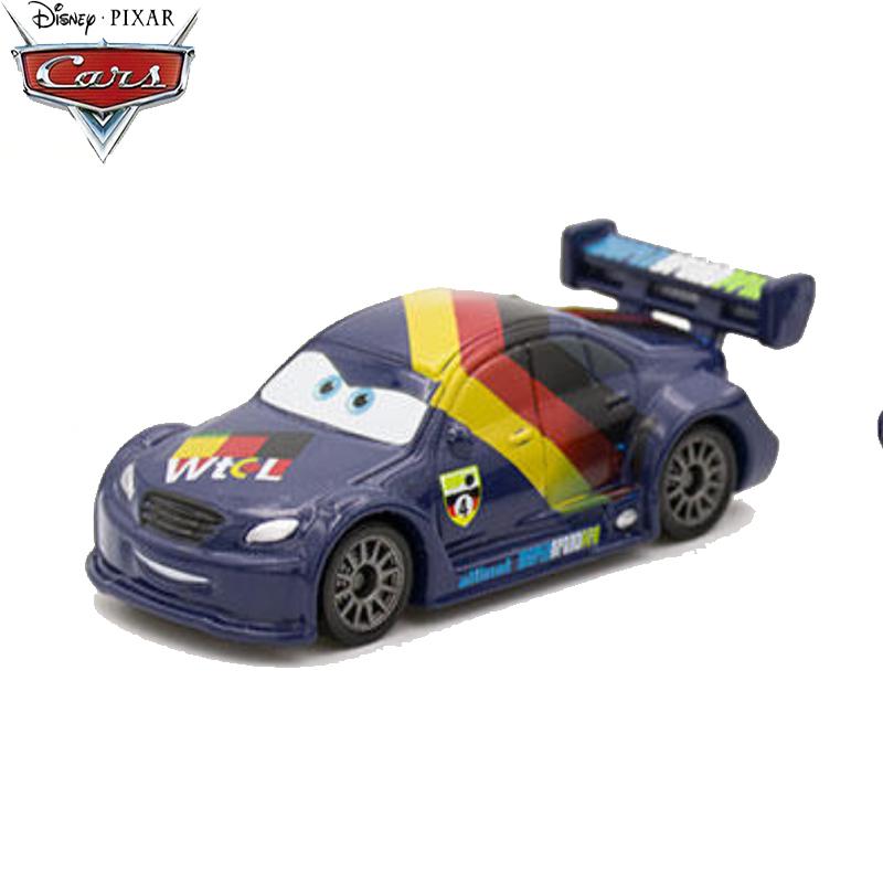 Disney Pixar Cars 2 Serie Clan da Corsa Badass DJ Lumaca Agente Boust Modello in Metallo Diecast Fine Toys Macchina Ragazzo Regalo di Capodanno