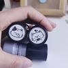 Cat Pattern Stamp with Black Cat Illustrations Seal Compact Creative Portable Stamp for Journals Cards Planners