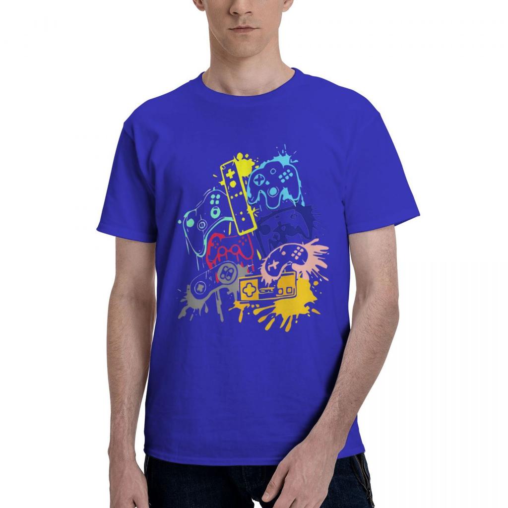 With Vibrant Retro Gaming 100 Cotton Casual Breathable Confortable Man Funny Ugus TShirts Mens Gifts