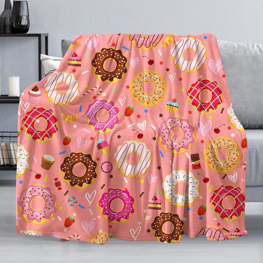 Stylish Space Throw Blanket Lightweight Flannel Throw Classic Space Soft Comfy Plush Blanket For Home Decor Perfect Sofa Office