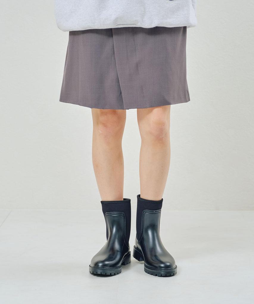 ORiental TRaffic Side Neoprene Rain Boots/R-0019 Women's Black L