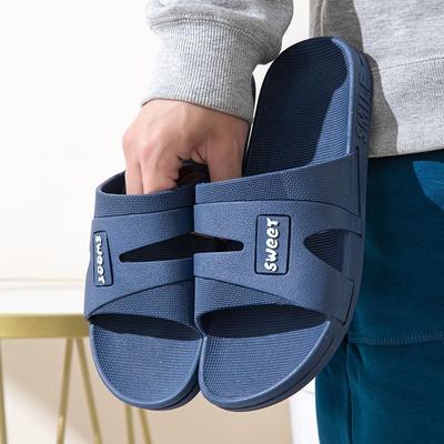 Sommersandalen mit dicken Sohlen für Herren Rutschfestes Badezimmer Bequeme Hausschuhe