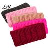 Knitted Headband with Fleece Lining Winter for Women Soft Lined Thermal Hair Running Gear Women Band Thickened Plush Ear Warmer Cold Weather Outdoor