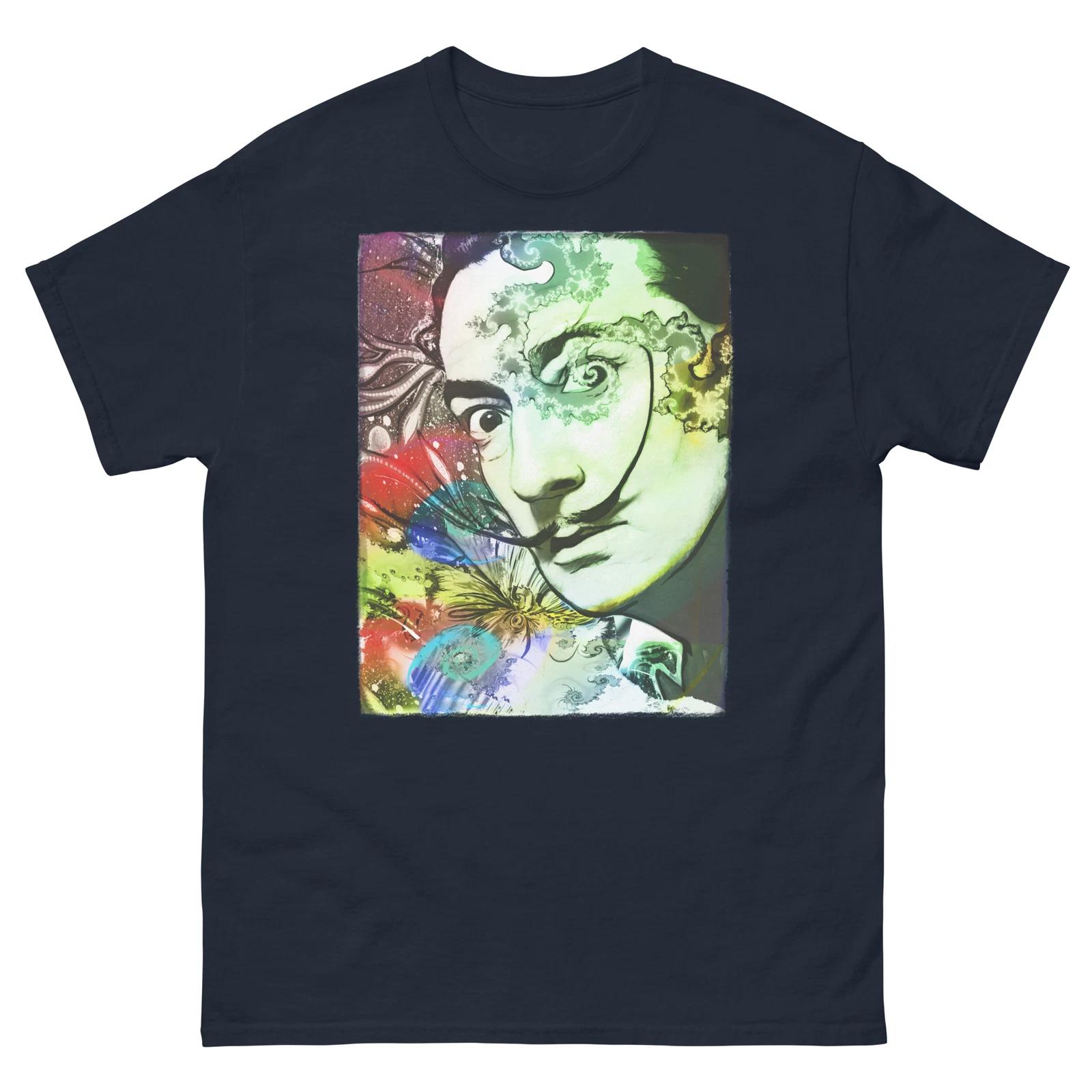 Salvador Dali T Shirt Psychedelic Design L