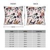 Mickey Mouse Halloween  Throw Pillow Cover Polyester Throw Pillow Not-So-Scary , Novelty Pillowcase