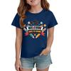 Kids Back To School T Shirt Short Sleeve Casual Tee Top with Round Neck and Printed Design for Boys and Girls Suitable for Everyday Wear