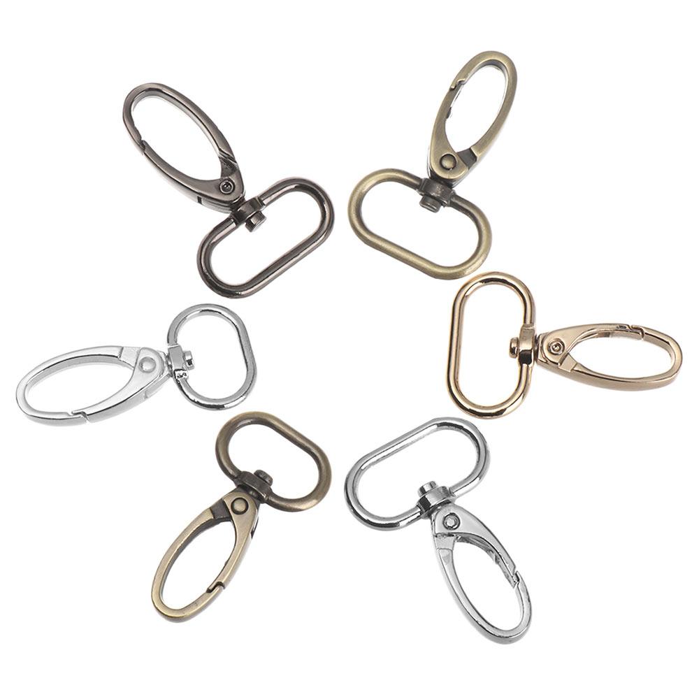 Snap Bottle Hooks Accessories Spring Oval Rings Bag Belt Buckles Outdoor Carabiner Handbags Clips