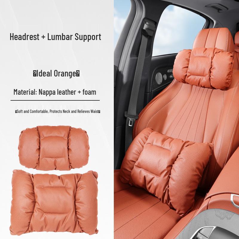 Compatible Car Neck Pillow & Lumbar Support for Trumpchi Models: Yingbao GS3/GS4/GS8, M8/M6.