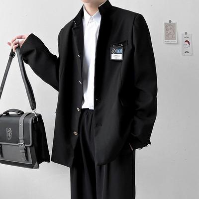 DK Clothing Collegiate Zhongshan Suits: Unisex Japanese-Style College Jackets