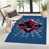 1pc Spider-Man Pattern Area Rug Soft Flannel Floor Mat for Living Room, Office, Bedroom, Outdoor and Camping, Sofa Coffee Table Floor Mat, D
