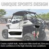 For RZR S 900 RZR XP  4 Turbo EPS Dynamix Edition 2018 12V LED Rear Tail Light Car Accessories Left & Right Smoke Polycarbonate