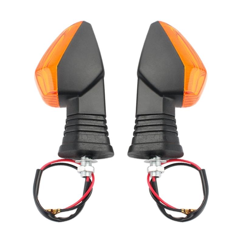 Motorcycle LED Lights with Clear Lenses Turn Signal Blinker Running Light for GSX-R 600/750/1000 K1 K4,1 Pair