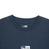 New Era Long Sleeve with Sleeve ONSPOTZ Medium Size 150 Youth Cotton Originators of the True Fitted Kids' T-Shirt Logo, Exclusive, Navy/White, L/S