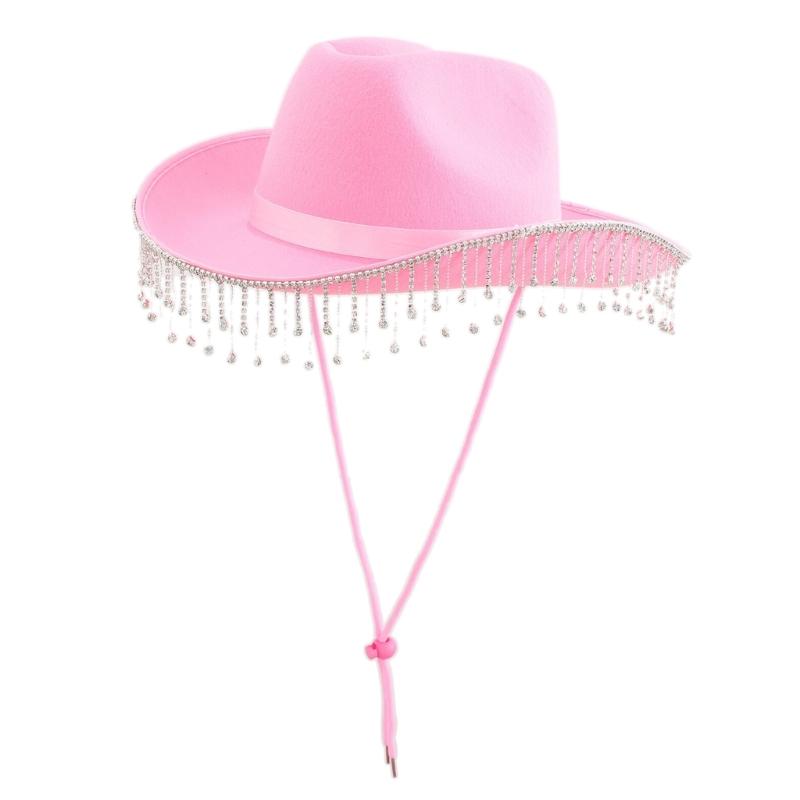 Свадебные ковбойские шляпы со стразами, ковбойская шляпа для девичника
