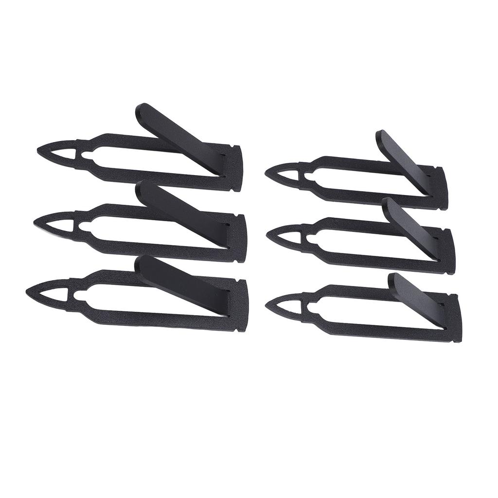 6PCS European Skull Wall Mount Bracket Hangers for Deer Mule Antelope Small Game Animals for Indoor