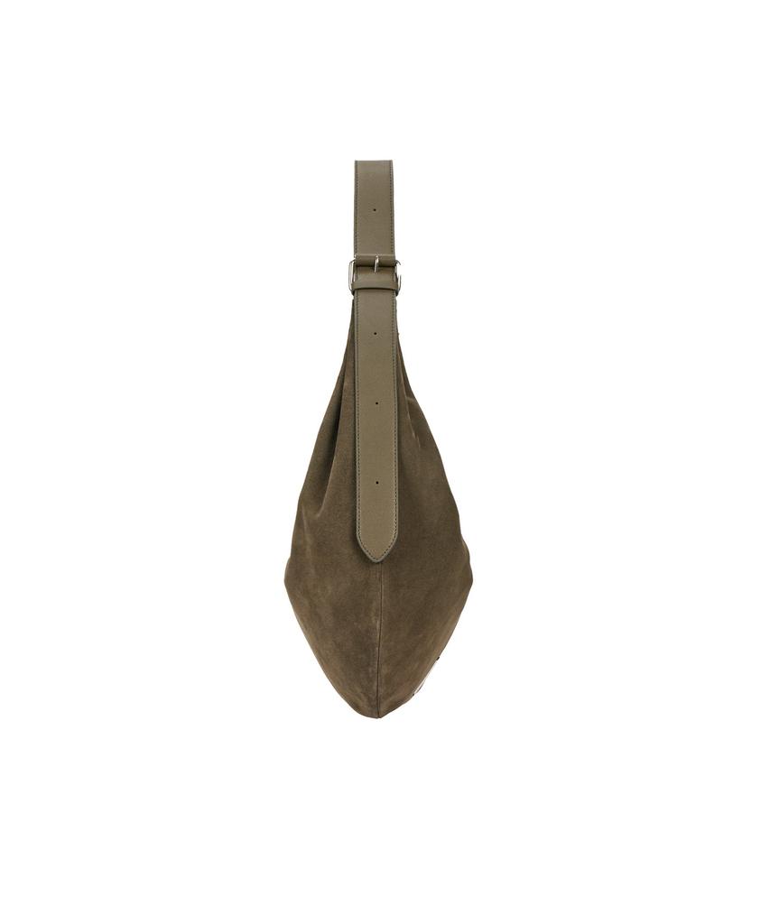Vunque Halfmoon Baggy Suede Hobo L (Halfmoon Baggy Suede Hobo Large) Musk Khaki