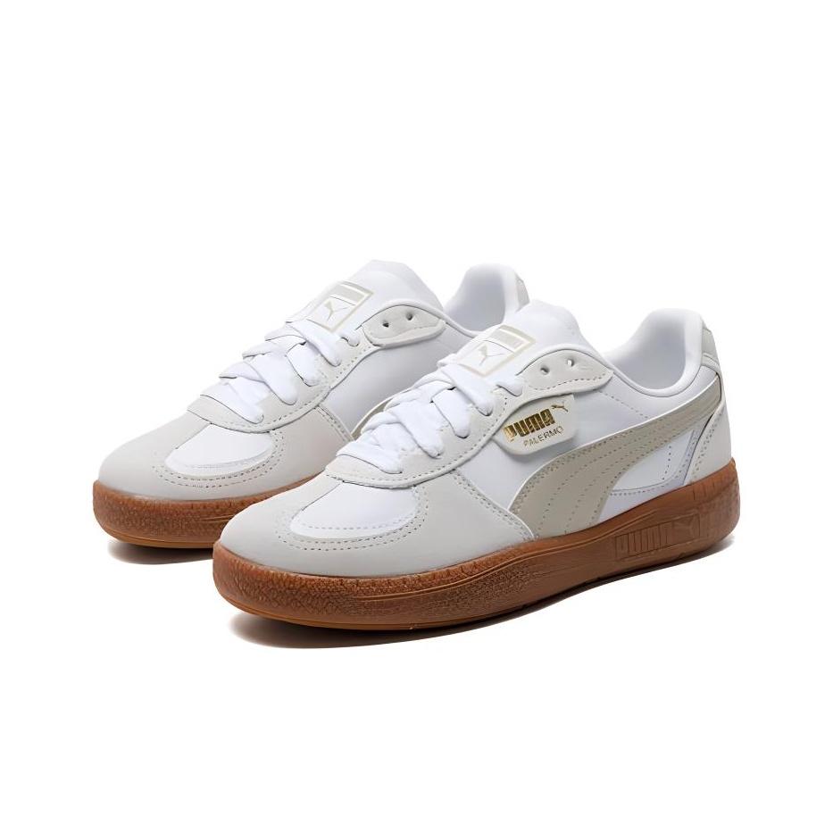 Puma Palermo Moda White Desert Dust Dam Sneakers 397727-02