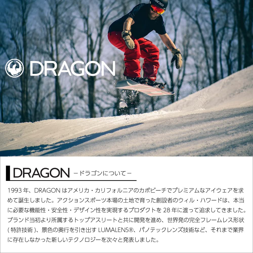 DRAGON RVX MAG OTG Snow Japan Asian Sizes Goggles, Fit, LUMALENS, Ski/Snowboard, Fit, 22-23 [Used]