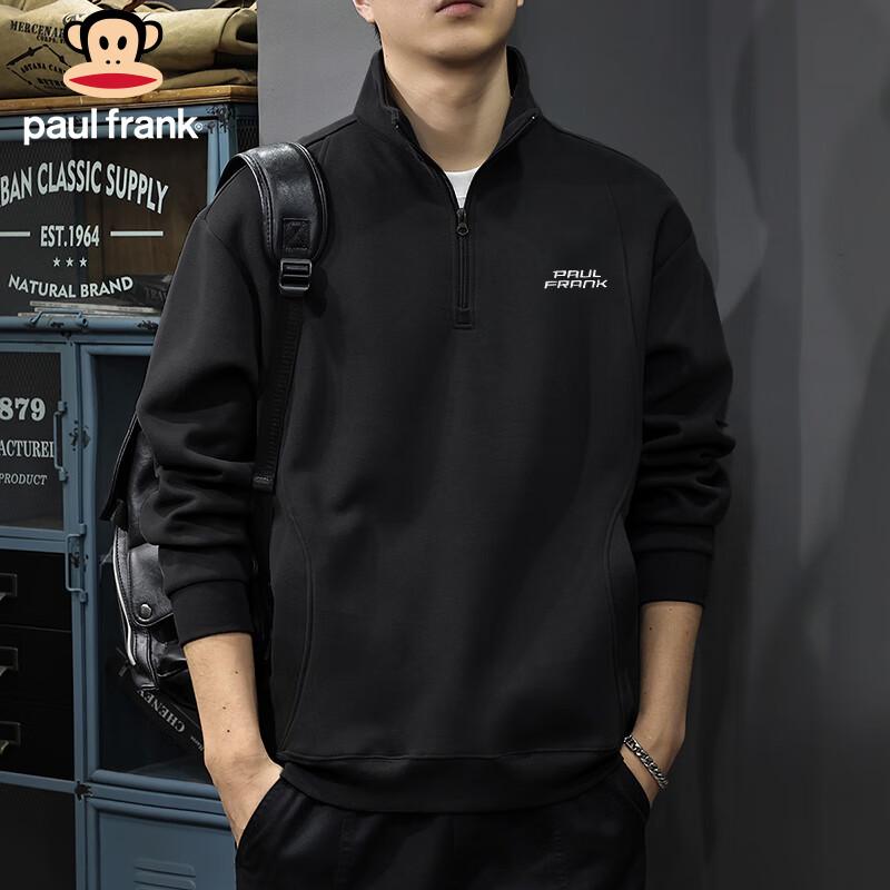 

Paul Frank Men s American Trendy Half-Zip Sweatshirt 3XL