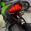 License Plate Holder LED Light For KAWASAKI NINJA ZX 636 ZX-6R 2024 2025 ZX6R ZX 6R Motorcycle Tail Tidy Rear Fender Eliminator