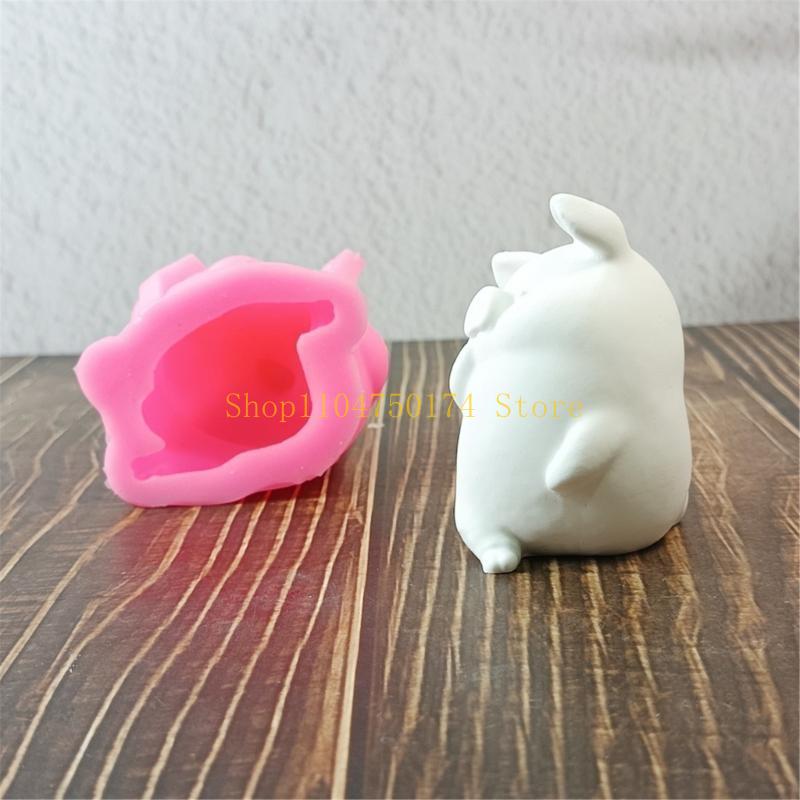 Silicone Molds Shy Pig Molds Plasters Molds Casting Molds Ornament Molds Epoxy Resin Molds Baking Molds Top Sale