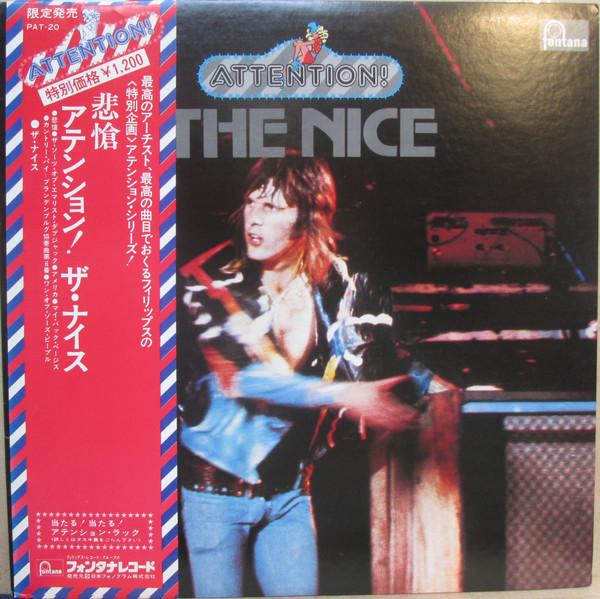 

LP Record NICE KEITH EMERSON Attention PAT20 FAMOUS CHARISMA 1973 Japan Rock Used