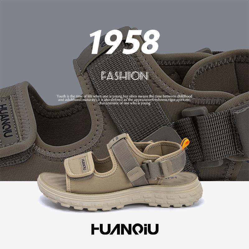 Global Summer Outer Sandals Men's ZHQ-JY018 Popular Outdoor Beach Shoes Light, Comfortable and Fashionable Cool Slippers