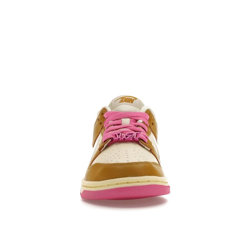 Nike Dunk Low SE Dance Pack - Bronzine Pink Women Sneakers Brown Playful-Pink Alabaster FD8683-700