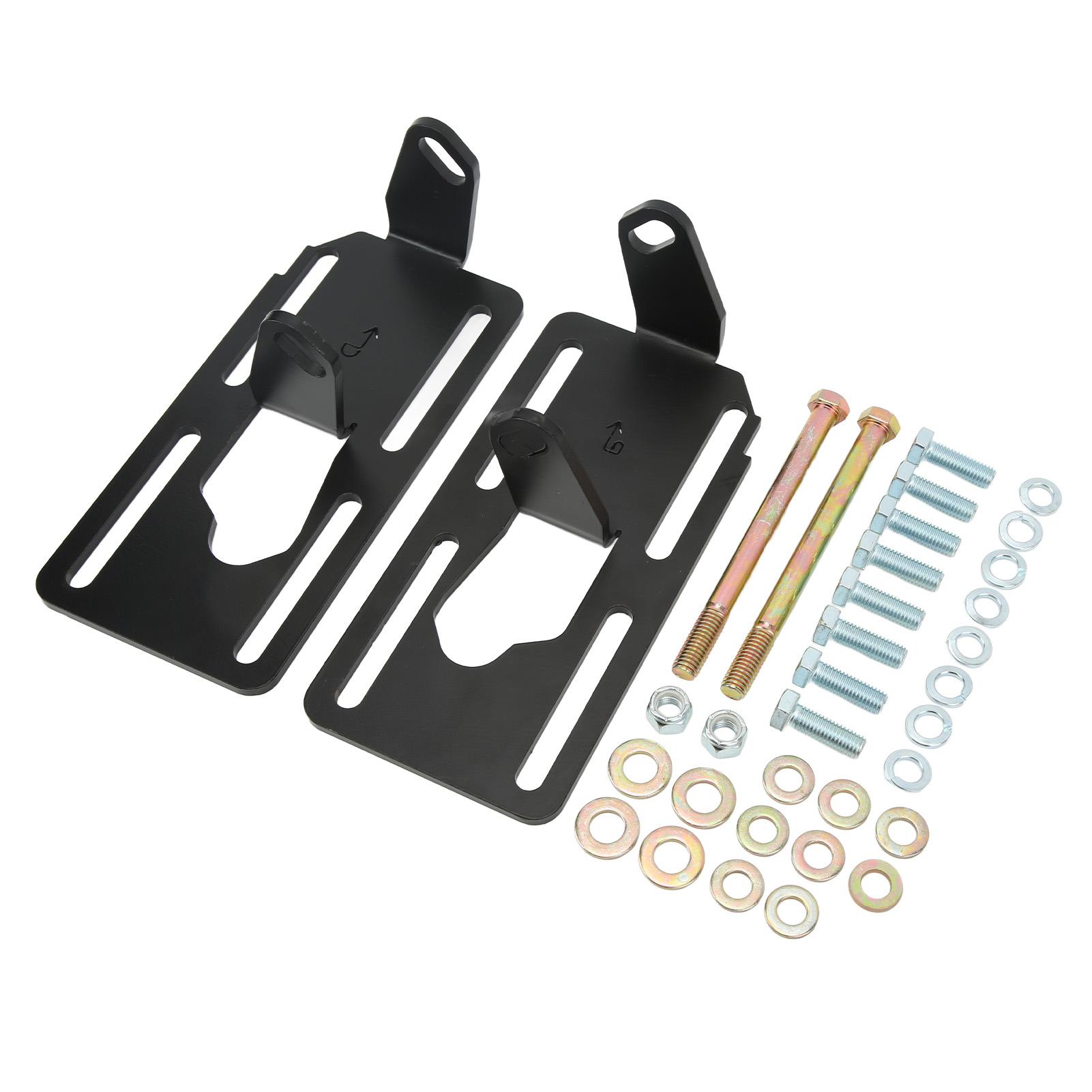 

Adjustable Conversion Engine Motor Mounts Engine Mount Adapter Swap Kit Replacement for Suburban 2WD