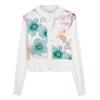 Ted Baker Damen Strickjacke mit Blumenmuster