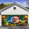 2D Flat 1pc -Christmas Banner Oversized Wall Decor Holiday Outdoor/Indoor Holiday Decor For Yard Garden Home Outdoor Decor