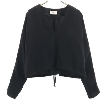 MMA Made In Japan Long Sleeve Cut 1 Black Women Used