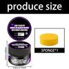 Car Seat Plastic Trim Revitalizer Cream Strong Automotive Leather Plastic Protection Cream Set for Vehicle Interiors
