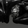 Retro Carved Women's Quartz Bangle Watch