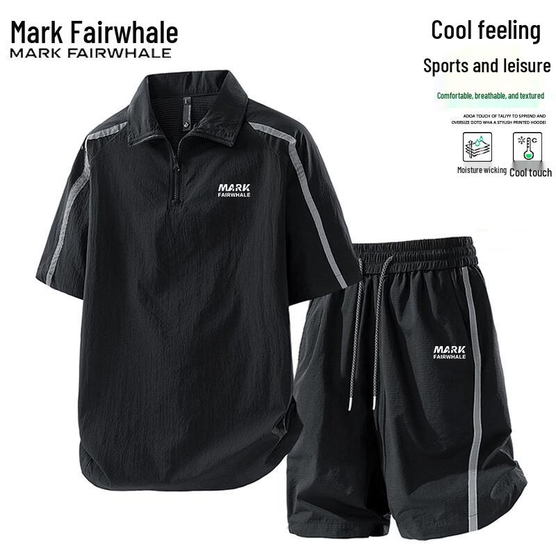 MARK FAIRWHALE Men's Summer Casual Sport Set