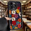 Stained Glass Flowers Luxury Anti-Slip TPU Phone Case For Xiaomi Redmi Note 15 14 13 12 11 10 9 Pro Full Protective Cover