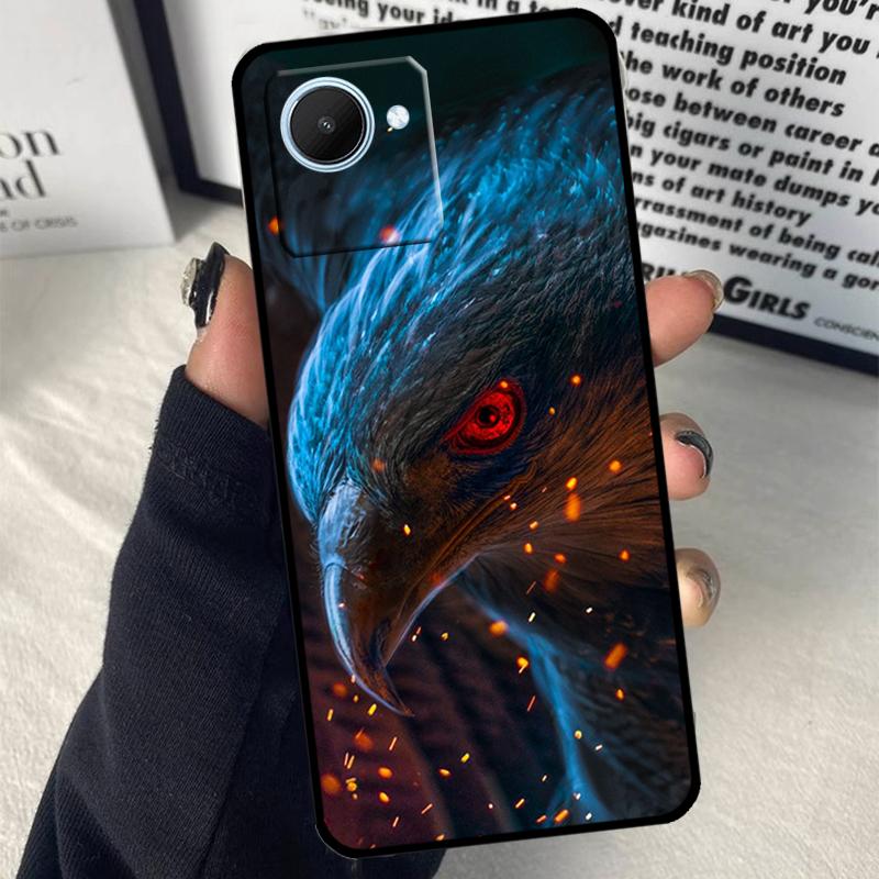 Eagle Hawk Bird Animal For Realme GT7 Pro GT6 C67 C65 C63 C61 C55 C53 C51 C71 C75 10 11 12 13 14 15 Pro Plus Case