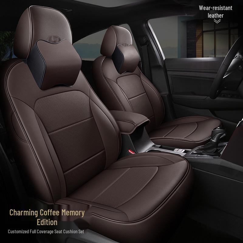 OMN Custom Full-Coverage Sports Leather Car Seat Cover for Lingdong - All Season