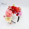 Decorazione di Fiori Imitazione Cerchietto per Capelli Design Elastico Viaggio Festa Fascia Vari Stili Cerchietto per Capelli Floreale Copricapo Accessorio Affascinante