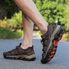 40-47  Summer Men's Leather Beach Sandals Mens Closed Toe Sandals for Men