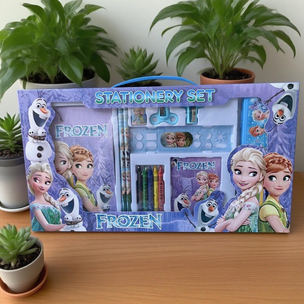 Disney Stationery Set Series Stationery Set Includes Pencil Case, Pencil, Ruler and Eraser. School Prizes, Inspirational Gifts for Students