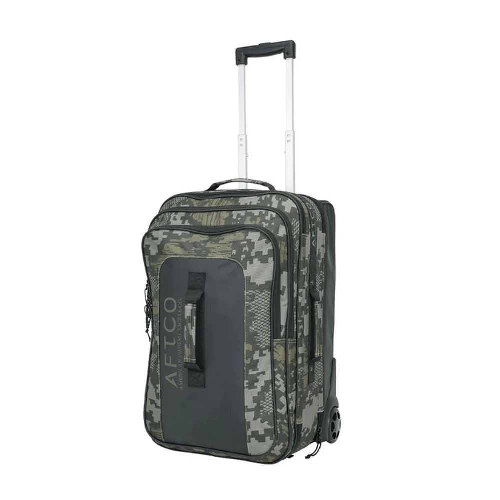 

Aftco Roller Luggage Bag Green Digi Camo F ARB Carry-On