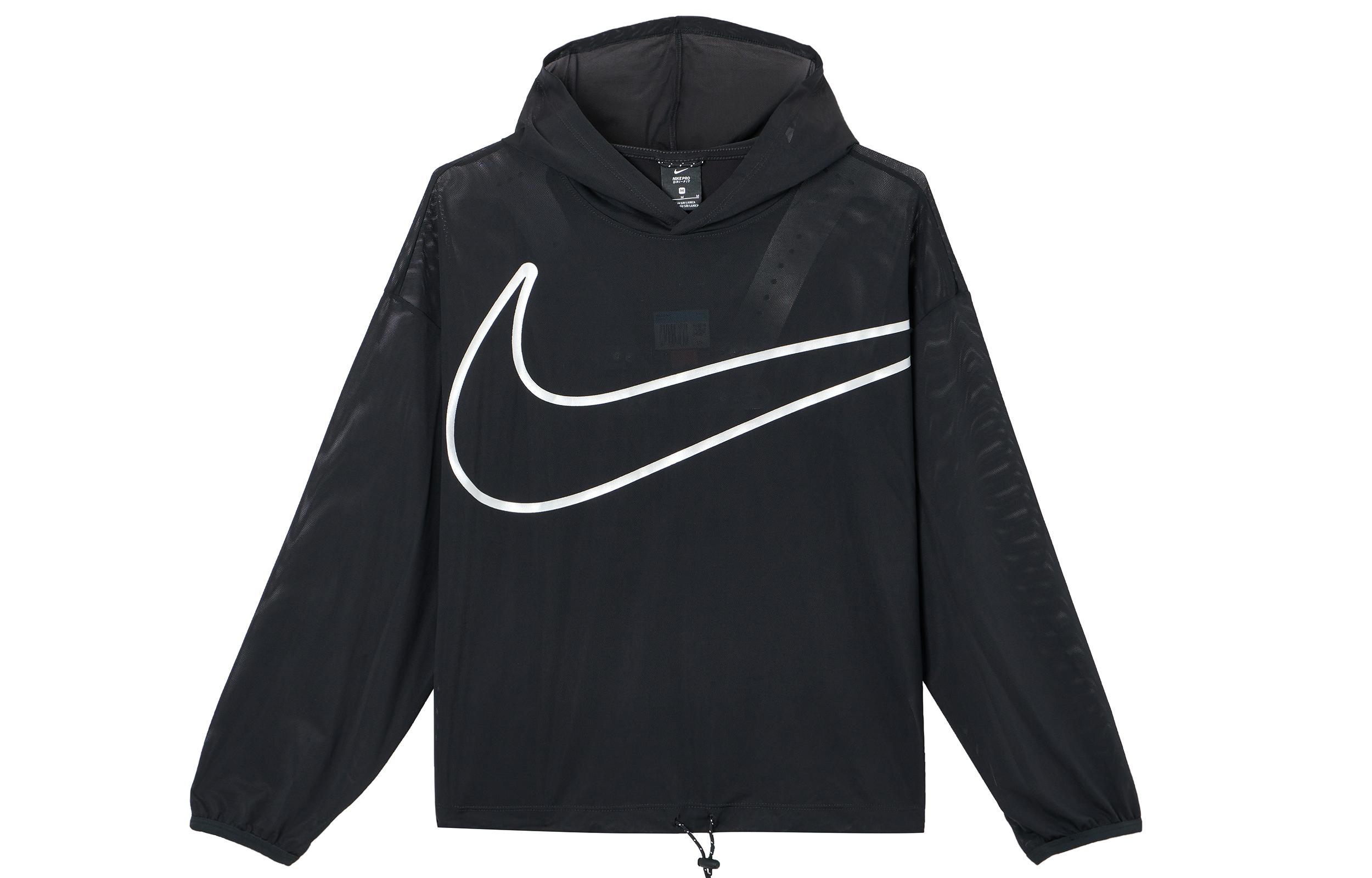 Nike Sweatshirts Women s Black Hooded Moderate Regular DA0955-010 S