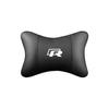 hijk1 Car Seat Leather Headrest Neck Cushioning Support Head Pillow For VW GTI Polo Golf Passat Tiguan Arteon Touareg CC Taigo Caddy